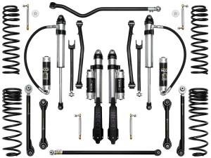 ICON Vehicle Dynamics - ICON Vehicle Dynamics 20-UP JEEP GLADIATOR 2.5" STAGE 8 SUSPENSION SYSTEM (TUBULAR) - K22108T - Image 3