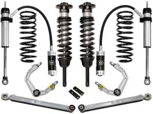 ICON Vehicle Dynamics 10-UP FJ/10-UP 4RUNNER 0-3.5" STAGE 4 SUSPENSION SYSTEM W BILLET UCA - K53064