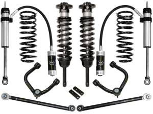 ICON Vehicle Dynamics 10-UP FJ/10-UP 4RUNNER 0-3.5" STAGE 4 SUSPENSION SYSTEM W TUBULAR UCA - K53064T