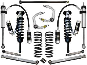 ICON Vehicle Dynamics 10-UP FJ/10-UP 4RUNNER 0-3.5" STAGE 6 SUSPENSION SYSTEM W BILLET UCA - K53066