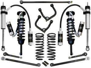 ICON Vehicle Dynamics 10-UP FJ/10-UP 4RUNNER 0-3.5" STAGE 6 SUSPENSION SYSTEM W TUBULAR UCA - K53066T