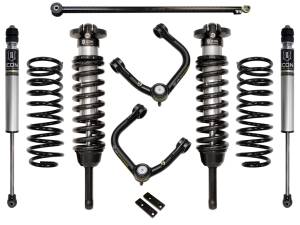 ICON Vehicle Dynamics - ICON Vehicle Dynamics 10-UP GX460 0-3.5" STAGE 2 SUSPENSION SYSTEM W TUBULAR UCA - K53182T - Image 2