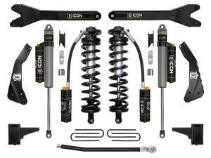 ICON Vehicle Dynamics 11-16 FORD F250/F350 4-5.5" STAGE 4 COILOVER CONVERSION SYSTEM W RADIUS ARM - K63134R