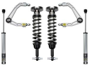 ICON Vehicle Dynamics - ICON Vehicle Dynamics 19-23 GM 1500 1.5-3.5" STAGE 2 SUSPENSION SYSTEM W BILLET UCA - K73062 - Image 3