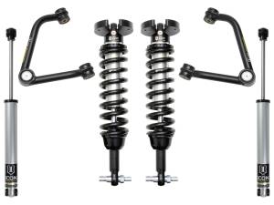 ICON Vehicle Dynamics - ICON Vehicle Dynamics 19-23 GM 1500 1.5-3.5" STAGE 2 SUSPENSION SYSTEM W TUBULAR UCA - K73062T - Image 3