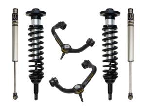 ICON Vehicle Dynamics 04-08 FORD F150 4WD 0-2.63" STAGE 2 SUSPENSION SYSTEM W TUBULAR UCA - K93021T