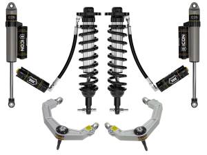 ICON Vehicle Dynamics - ICON Vehicle Dynamics 21-23 FORD F150 4WD 0-2.75" STAGE 4 SUSPENSION SYSTEM W BILLET UCA - K93114 - Image 4