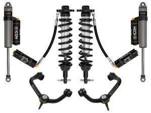 ICON Vehicle Dynamics - ICON Vehicle Dynamics 21-23 FORD F150 4WD 0-2.75" STAGE 5 SUSPENSION SYSTEM W TUBULAR UCA - K93115T - Image 4