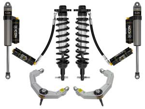 ICON Vehicle Dynamics - ICON Vehicle Dynamics 21-23 FORD F150 2WD 0-3" STAGE 5 SUSPENSION SYSTEM W BILLET UCA - K93125 - Image 4