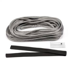 Winches - Winch Ropes & Related Parts - Warn - Warn Synthetic Rope Replacement 50 ft. Long 6.35 mm. Dia. Incl. Sliding Wear Sleeve  -  100975