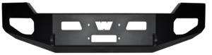 Warn - Warn Heavy Duty Bumper Black w/o Brush Guard For Use w/All Warn Large Frame Winches Including 16.5ti  -  85881 - Image 2