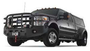 Warn - Warn Heavy Duty Bumper Black w/o Brush Guard For Use w/All Warn Large Frame Winches Including 16.5ti  -  85881 - Image 3