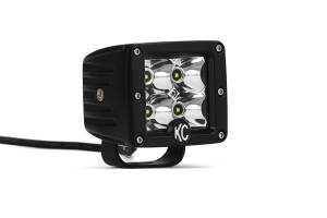 KC Hilites - KC Hilites 3in. C-Series C3 LED-2-Light System-12W Spot Beam  -  0330 - Image 2