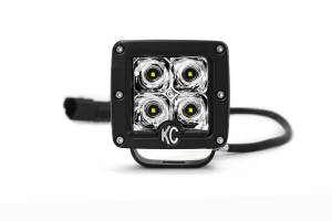 KC Hilites - KC Hilites 3in. C-Series C3 LED-2-Light System-12W Spot Beam  -  0330 - Image 5