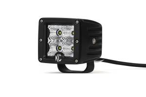 KC Hilites - KC Hilites 3in. C-Series C3 LED-2-Light System-12W Flood Beam  -  0332 - Image 3