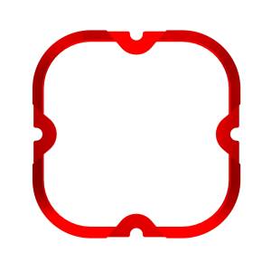 KC Hilites FLEX ERA® 4-1-Bezel Ring-ED Coated-Red  -  30571