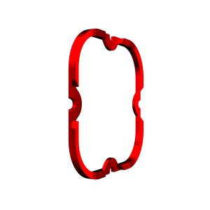 KC Hilites - KC Hilites FLEX ERA® 4-1-Bezel Ring-ED Coated-Red  -  30571 - Image 3