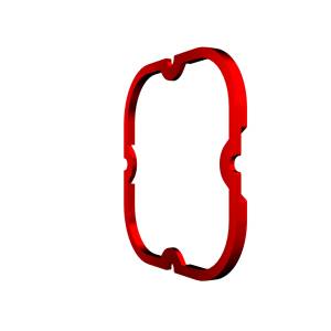 KC Hilites - KC Hilites FLEX ERA® 4-1-Bezel Ring-ED Coated-Red  -  30571 - Image 4