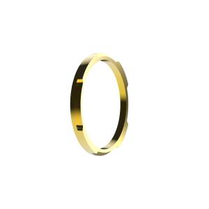 KC Hilites - KC Hilites FLEX ERA® 1-Single Bezel Ring-Gold  -  30574 - Image 4