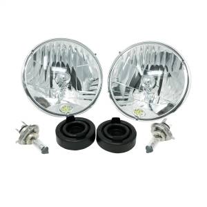Lights - Driving Lights - KC Hilites - KC Hilites Headlight 7in. Universal/Jeep TJ 97-06 H4 DOT Lexan 55/60w (pr)  -  42301