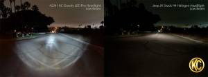 KC Hilites - KC Hilites Headlight Gravity LED Pro 7in. DOT Jeep JK 07-18 (ea)  -  4234 - Image 9