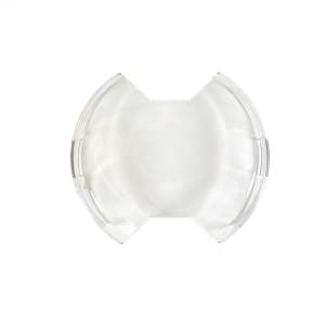 KC Hilites 6in. SlimLite LED-Light Shield-Clear  -  5103