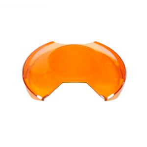 KC Hilites - KC Hilites 6in. SlimLite LED-Light Shield-Amber  -  5104 - Image 2