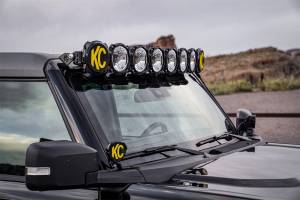 KC Hilites - KC Hilites KC Pro6 Gravity LED 50in 8-Light Overhead Combo System 2021+Ford Bronco  -  91338 - Image 4