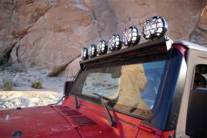 KC Hilites - KC Hilites KIT Jeep TJ Xross Bar SlimLite LED Sys  -  97060 - Image 2