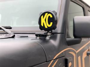 KC Hilites - KC Hilites KIT Jeep JL A-Pillar+Pro6 Spot Sys  -  97111 - Image 2