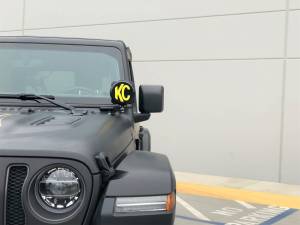 KC Hilites - KC Hilites KIT Jeep JL A-Pillar+Pro6 Spot Sys  -  97111 - Image 3