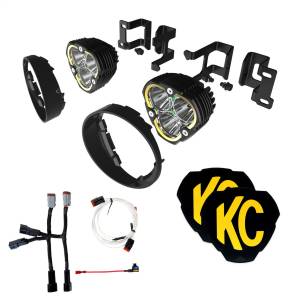 Lights - Fog Lights - KC Hilites - KC Hilites Toyota FLEX ERA® 3 Fog Pocket Kits-Off-Road Lights-Combo Beam  -  97153