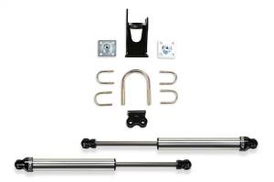 Fabtech Dual Dirt Logic 2.25 Stainless Steel Steering Stabilizer Kit  -  FTS220512