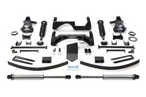 Fabtech Performance Lift System w/Shocks 7 in.  -  K1025DL