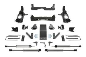 Fabtech Crossmember Lift System 4 in. Lift w/Dirt Logic 2.25 Shocks  -  K1121DL