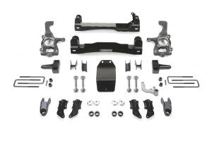 Fabtech Performance Lift System 4 in. Lift For Use w/Factory Fox Shox  -  K2263