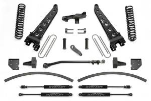 Fabtech - Fabtech Radius Arm System 8 in. Lift Incl. Front Coil Springs/Stealth Shocks  -  K2265M - Image 1