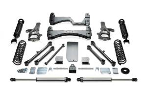 Fabtech Basic Lift System w/Shocks 6 in.  -  K3055DL