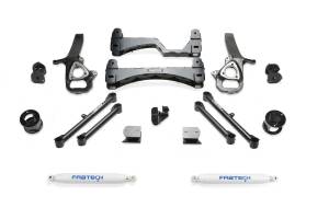 Fabtech Performance Lift System w/Shocks 6 in.  -  K3093