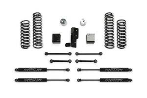 Fabtech Sport Lift System w/Shock 3 in. Lift w/Spacers Front And Rear Stealth Monotube Shocks  -  K4107M