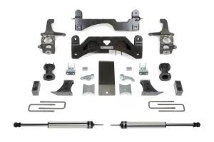 Fabtech Coil Spacer System 6 In. Lift Incl. Rear Dirt Logic Stainless Steel Shocks  -  K7054DL