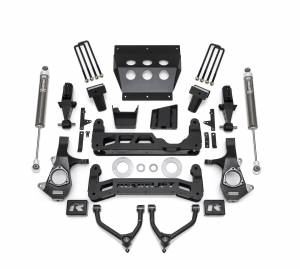 ReadyLift Big Lift Kit w/Shocks 7 in. Lift w/Upper Control Arms For Stamped Steel OE Upper Control Arms  -  44-34720