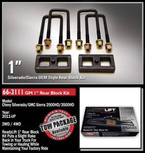 ReadyLift - ReadyLift Rear Block Kit  -  66-3111 - Image 2