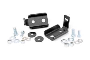 Shocks & Struts - Shock Accessories - Rough Country - Rough Country Shock Relocation Brackets Front Incl. Hardware  -  1020