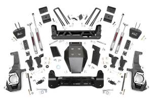 Rough Country Suspension Lift Kit 5 in. Lift w/0.25 in. Steel Crossmembers  -  10330