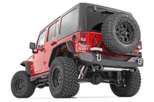 Rough Country - Rough Country Tubular Fender Flares Front and Rear 5 in. Wide Steel Satin Black Incl. Hardware  -  10532 - Image 4