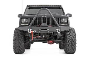 Rough Country - Rough Country Front Winch Bumper Charcoal Black Winch Mount  -  10570 - Image 4