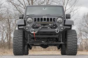 Rough Country - Rough Country Front Winch Bumper Satin Black Winch Mount  -  10596 - Image 4