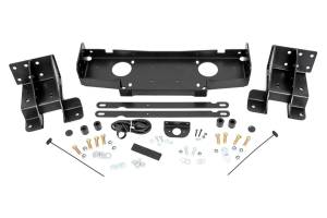 Rough Country - Rough Country Hidden Winch Mounting Plate Incl. Convenient Remote Port  -  10602