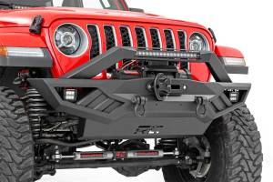 Rough Country - Rough Country LED Front Bumper Front Full Width 2 in. LED Pods 20 in. Single Row LED Light Bar  -  10645A - Image 4